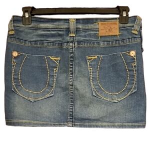True Religion Billy Big T Jean Mini-Skirt
